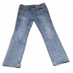 Rank 45 Men's Jeans 38W X  32L Medium Wash Relaxed Or Straight Leg Boot Barn